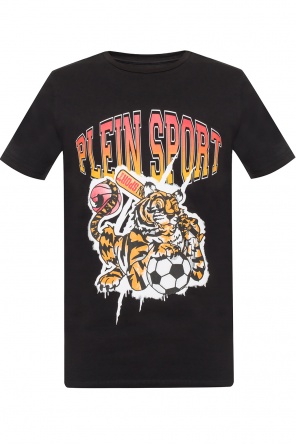 Tiger motif t-shirt, zdjęcie 1 Tiger motif t-shirt od Plein Sport